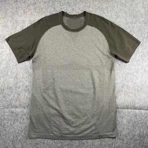 Lululemon Metal Vent Tech Tech T-Shirt Men's Medium Green Short Sleeve Gym Run